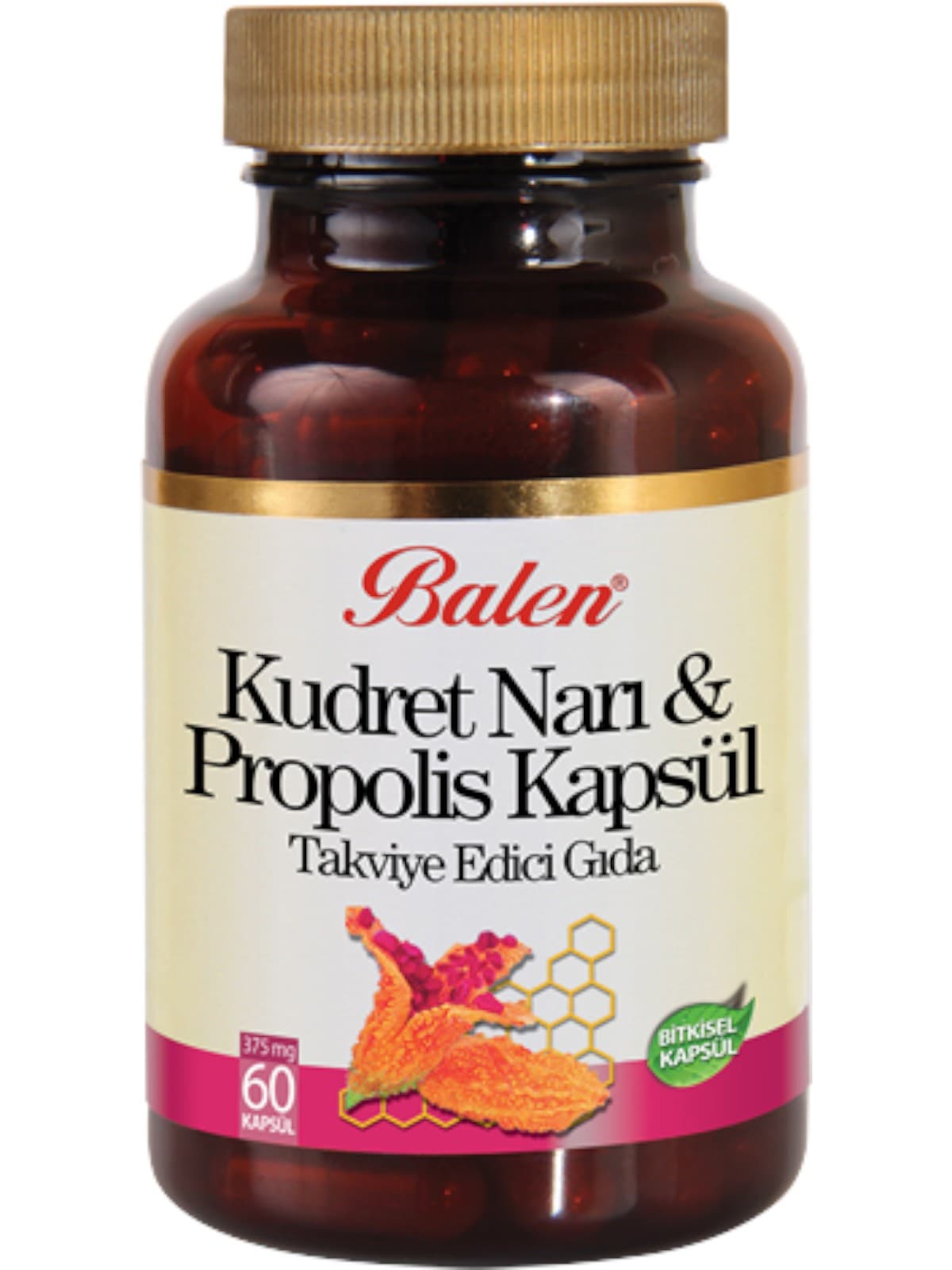 Balen Kudret Narı & Propolis Kapsül Takviye Edici Gıda