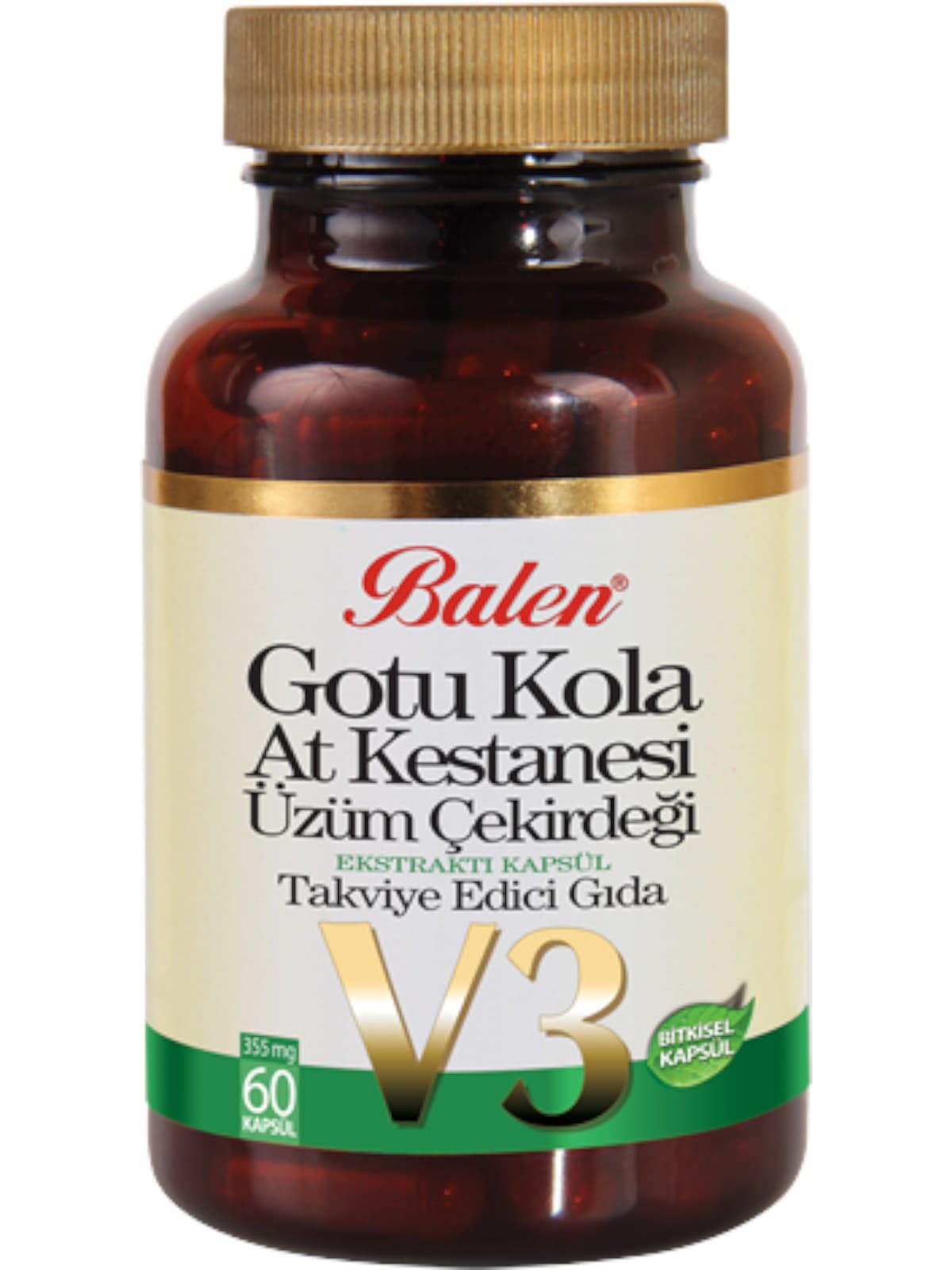 Balen Gotu Kola & At Kestanesi & Üzüm Çekirdeği Ekstraktı Kapsül
