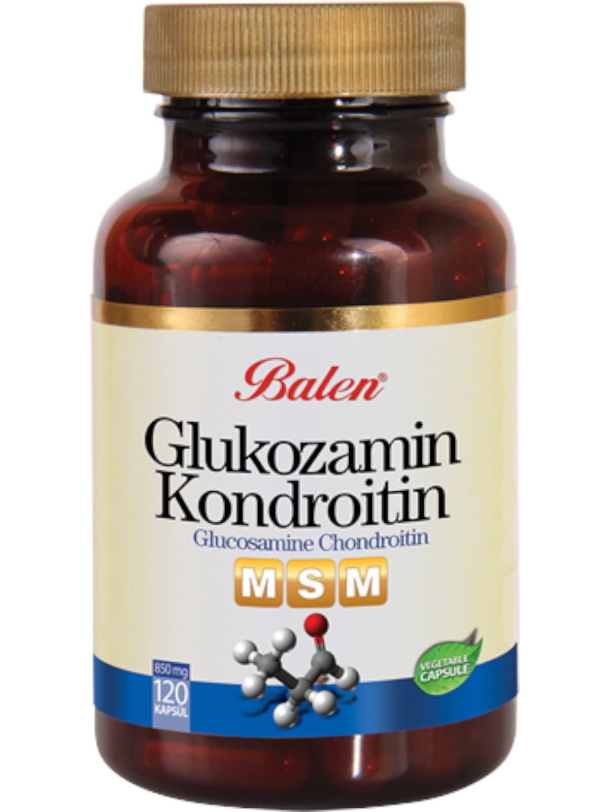 Balen Glukozamin & Kondroitin & MSM Kapsül Takviye Edici Gıda