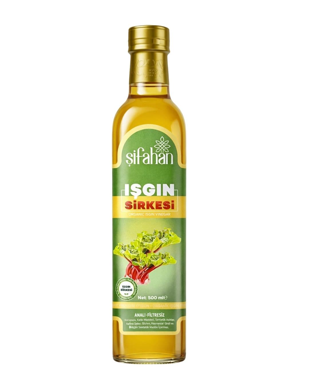 Şifahan Doğal Fermantasyon Işkın Sirkesi 500 ml