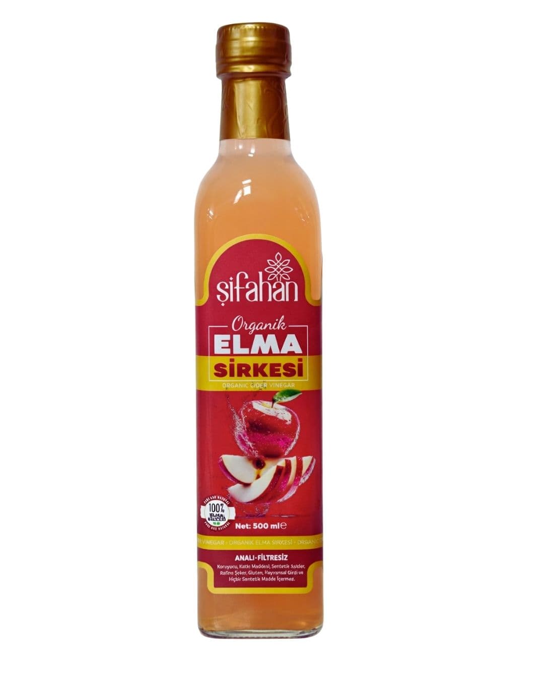 Şifahan Doğal Fermantasyon Elma Sirkesi 500 ml