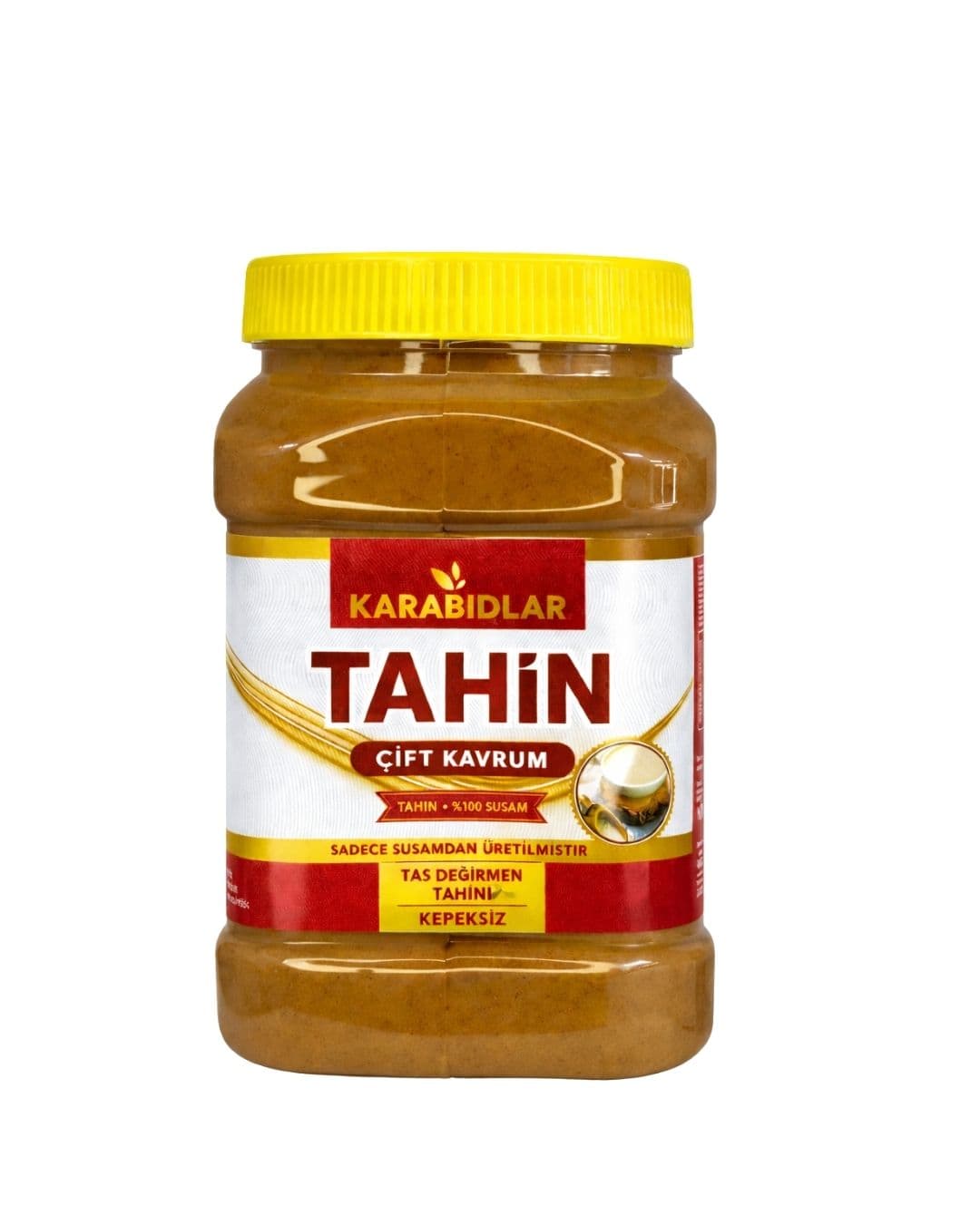 Karabıdırlar Çift Kavrum Tahin 1000 g – %100 Susam – Katkısız