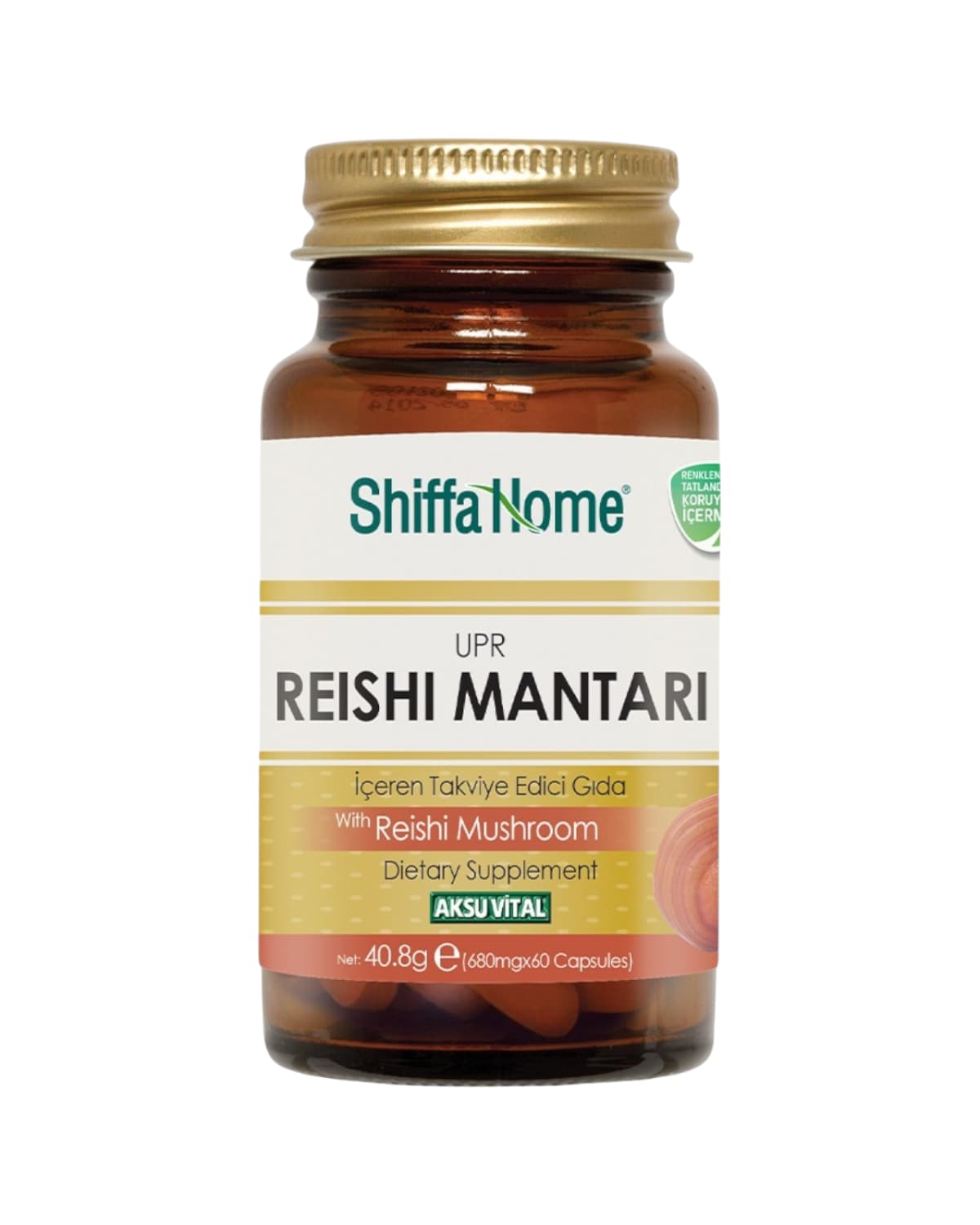 Shiffa Home Reishi Mantarı Kapsül (Upr 60 Kapsül)