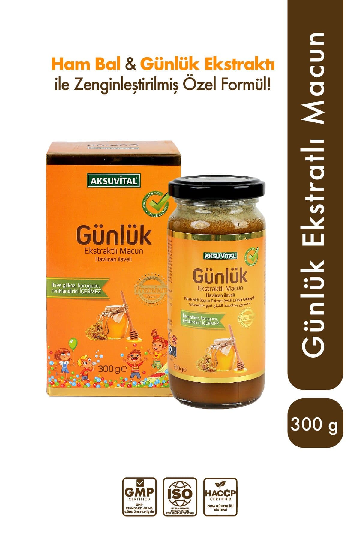 AksuVital Günlük Ekstraktlı Çocuk Macunu 300 g