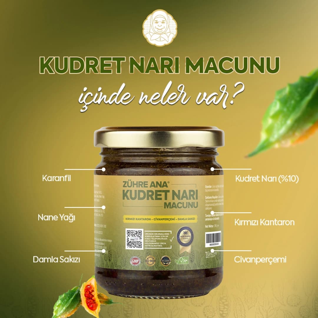 Zühre Ana Kudret Narı Macunu 240 g