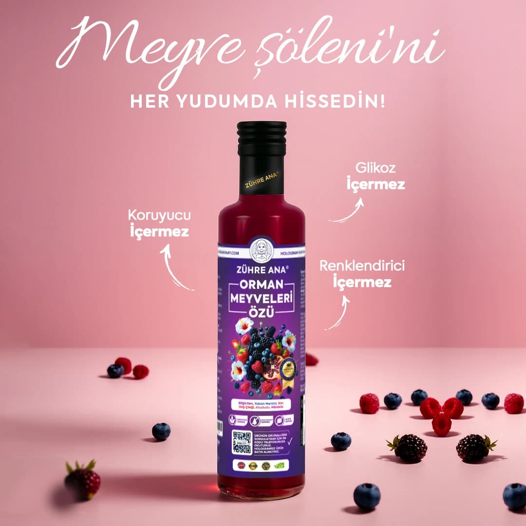 Zühre Ana Orman Meyveleri Özü 640 g
