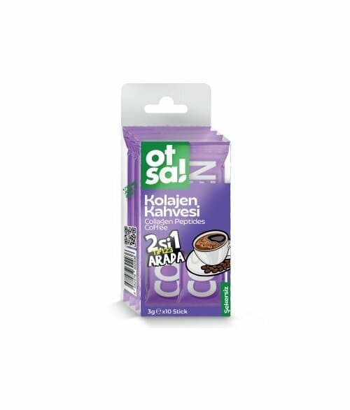 OTSA STICK KOLAJEN KAHVE ASETAT 3,5G X 10 STICK