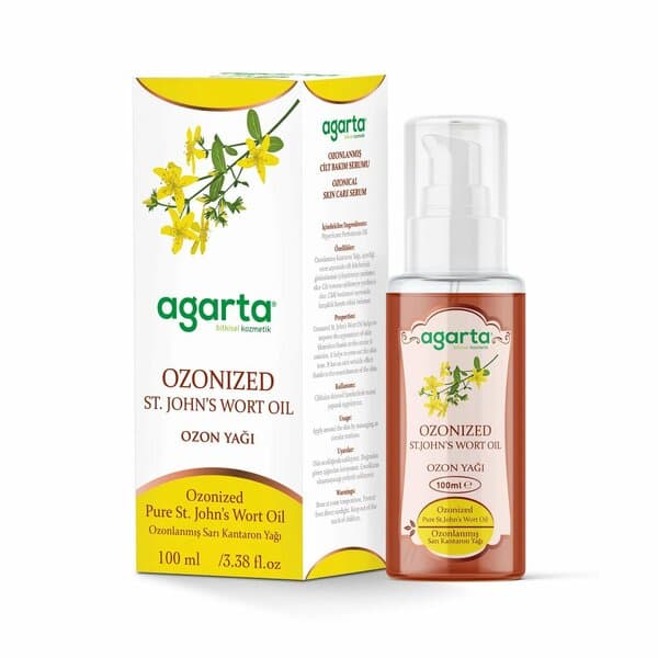 AGARTA DOĞAL OZONLU SARI KANTARON YAĞI 100 ML