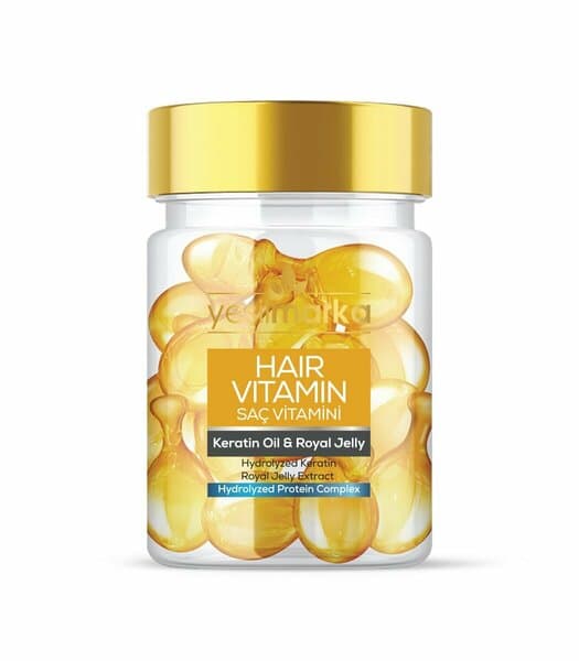YEŞİL MARKA SAÇ VİTAMİNİ / KERATİN OİL & ROYAL JELLY 15 ML