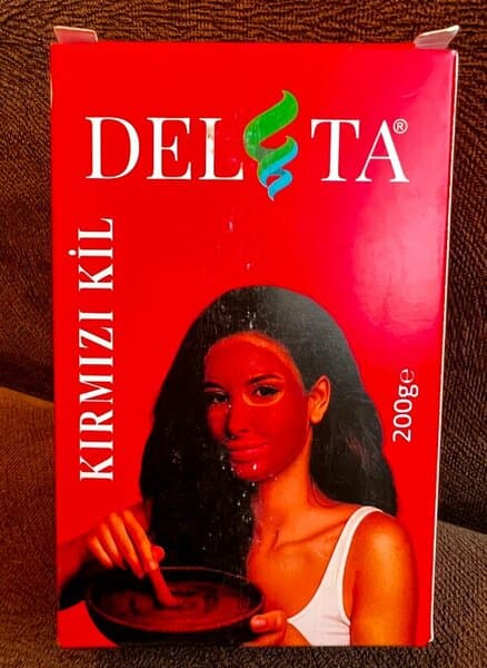 DELTA KIRMIZI KİL TOZ 200 GR