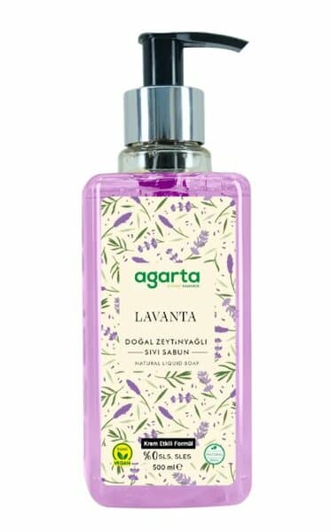 AGARTA DOĞAL SIVI SABUN LAVANTA 500 ML