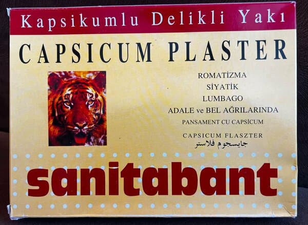 SANİTABANT KAPSİKUMLU DELİKLİ YAKI