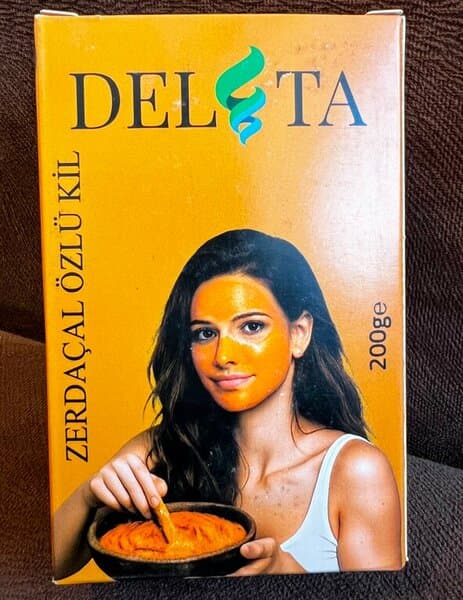 DELTA ZERDEÇAL ÖZLÜ KİL TOZ 200 GR