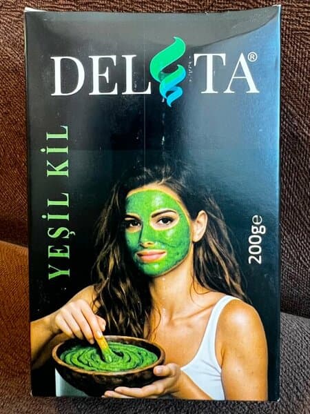 DELTA YEŞİL KİL TOZ 200 GR