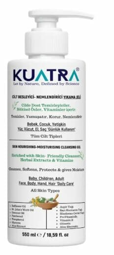 KUATRA NEM. BES. TEMİZLEME JELİ 550 ML (KOKUSUZ)
