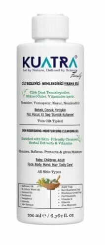 KUATRA NEM. BES. TEMİZLEME JELİ 200 ML (KOKUSUZ)