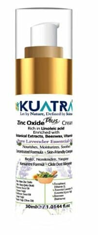 KUATRA ÇİNKO OKSİT PLUS KREM (CİLT LEKESİ ÖNLEMEYE YARDIMCI) 30 ML