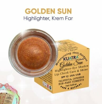 KUATRA GOLDEN SUN DUDAK YANAK BALM 7 ML.
