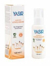 YASİR KOKUSUZ GÜNEŞ KREMİ 100 ML 50 SPF