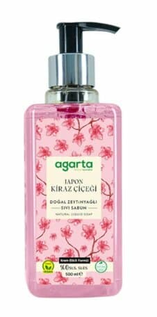 AGARTA DOĞAL SIVI SABUN JAPON KİRAZI 500 ML