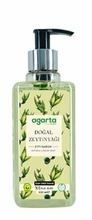 AGARTA DOĞAL SIVI SABUN ZEYTİNYAĞLI 500 ML