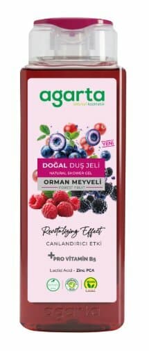 AGARTA DOĞAL AHA DUŞ JELİ ORMAN MEYVELİ 400 ML