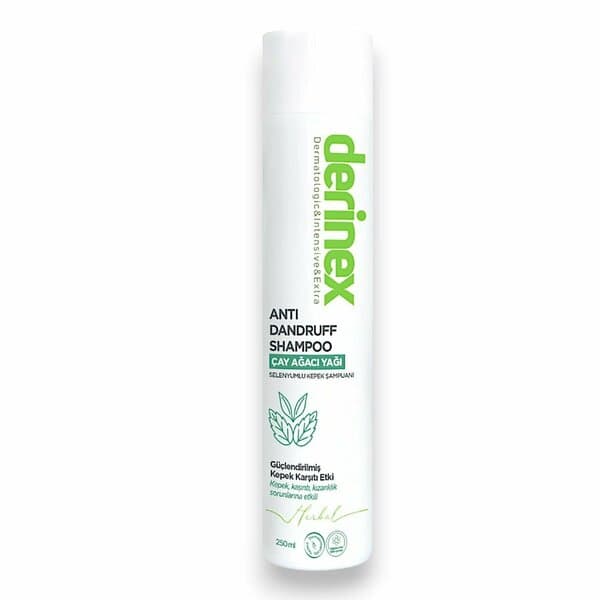 DERİNEX ANTI-DANDRUFF ÇAY AĞACI YAĞI SELENYUMLU KEPEK ŞAMPUAN 200 ML