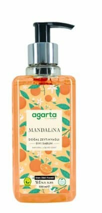 AGARTA DOĞAL SIVI SABUN MANDALİNA 500ML
