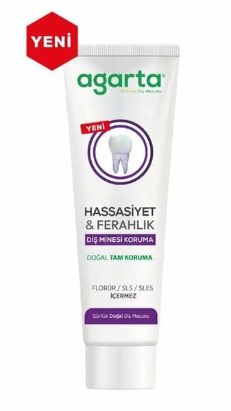 AGARTA DİŞ MACUNU HASSASİYET & FERAHLİK 90 ML