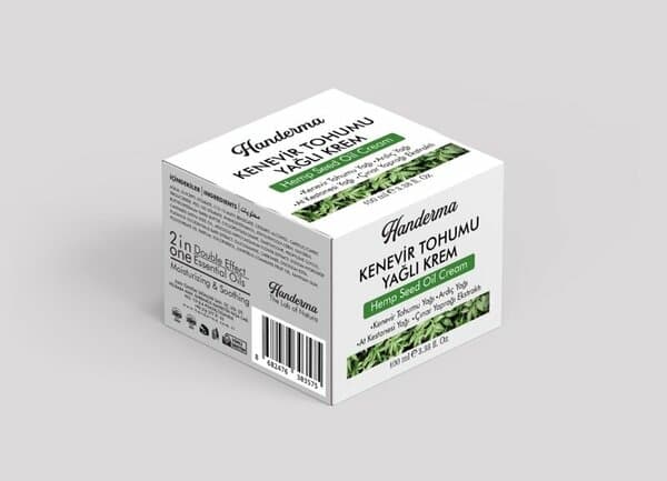 HANDERMA KENEVİR TOHUMU YAĞLI KREM 100 ML.