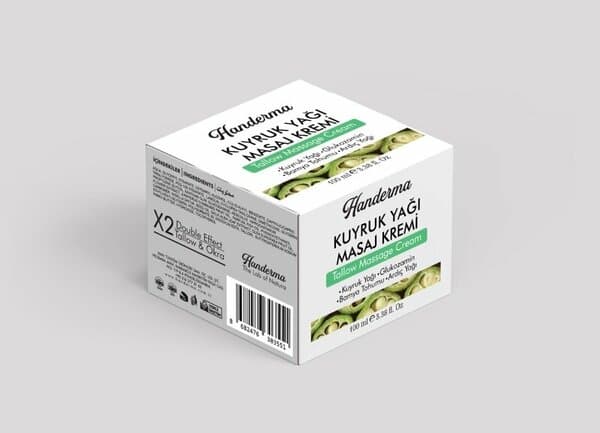 HANDERMA KUYRUK YAĞI MASAJ KREM 100 ML.