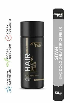 SOFTTO PLUS HAIR BULDING FIBER BLACK 27,5 GR