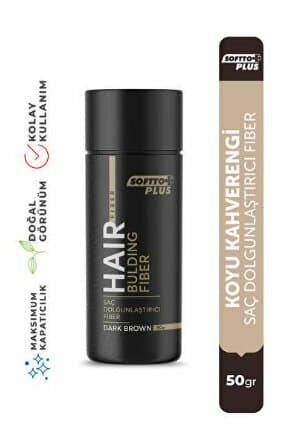 SOFTTO PLUS HAIR BULDING FIBER DARK BROWN 50 GR