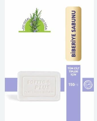 SOFTTO PLUS BİBERİYE YAĞLI SABUN 150 GR