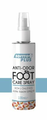 SOFTTO PLUS AYAK BAKIM SPREYİ (KOKU ÖNLEYİCİ) 100 ML