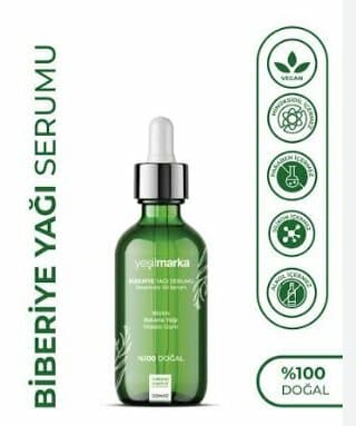YEŞİL MARKA DOĞAL BİBERİYE YAĞI SERUMU 50 ML