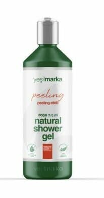 YEŞİL MARKA DOĞAL DUŞ JELİ - PEELİNG 400 ML