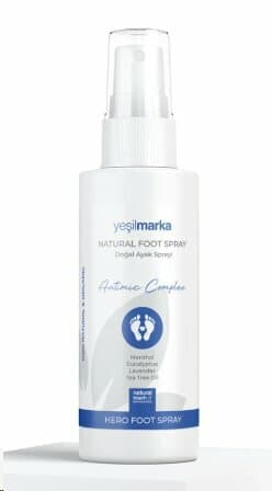 YEŞİL MARKA HERO DOĞAL AYAK SPREYİ 100ML