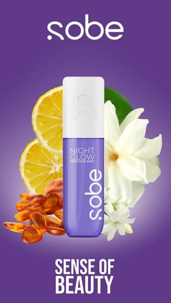 SOBE PERFUME MIST - NIGHT GLOW 100 ML