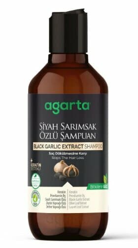 AGARTA DOĞAL ŞAMPUAN SİYAH SARIMSAK ÖZLÜ 400 ML