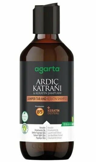 AGARTA DOĞAL ARDIÇ KATRANI VE KERATİN ŞAMPUANI 400 ML