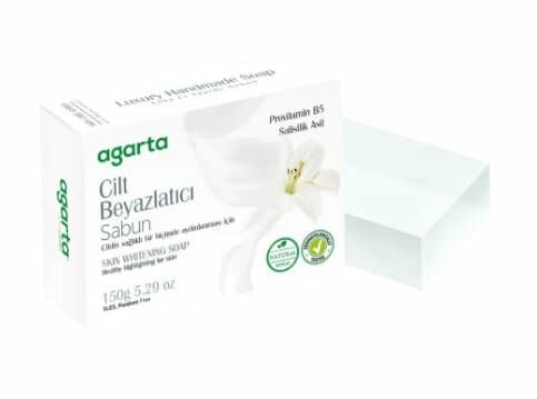 AGARTA DOĞAL CİLT BEYAZLATICI SABUNU 150 GR