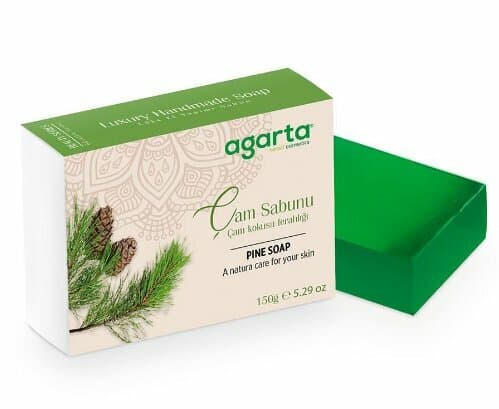 AGARTA EL YAPIMI DOĞAL SABUN ÇAM 150 GR