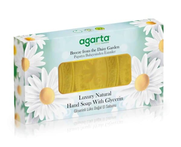 AGARTA DOĞAL EL SABUNU PAPATYA BAHÇESİ 3*100 GR