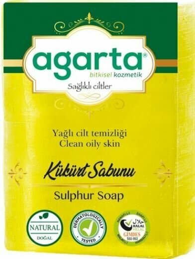 AGARTA EL YAPIMI DOĞAL SABUN KÜKÜRT 150 GR