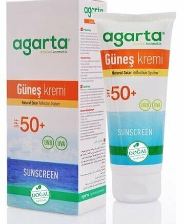 AGARTA DOĞAL GÜNEŞ KREMİ 100 ML