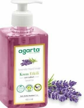 AGARTA DOĞAL SIVI SABUN LAVANTA **400ML **