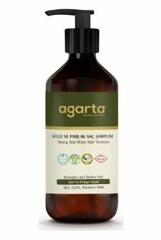 AGARTA DOĞAL ŞAMPUAN GÜÇLÜ VE PARLAK SAÇLAR 400 ML