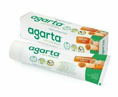 AGARTA DOĞAL DİŞ MACUNU MİSVAK ÖZLÜ 100 ML