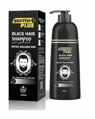SOFTTO PLUS SİYAH ŞAMPUAN *350 ML*